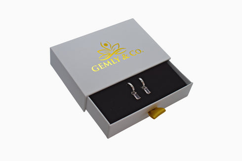 Ameya अमेय | Rosenquarz | Hoop | Silber | Rhodiniert